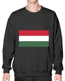 Hungary 913# - world flags- Sweatshirt - Crew