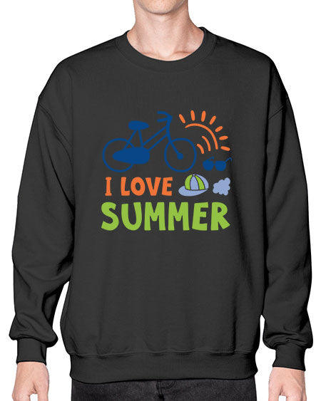 I love summer 92# - summer- Sweatshirt - Crew