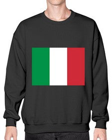 Italy 970# - world flags- Sweatshirt - Crew