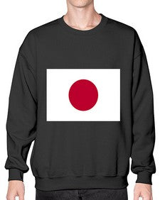 Japan 988# - world flags- Sweatshirt - Crew