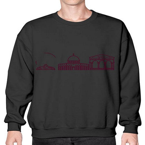 Jerusalem 995# - cities- Sweatshirt - Crew