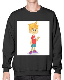 Kid 148# - cartoon general- Sweatshirt - Crew