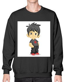 Kid 149# - cartoon general- Sweatshirt - Crew