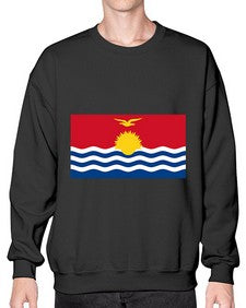 Kiribati 1065# - world flags- Sweatshirt - Crew
