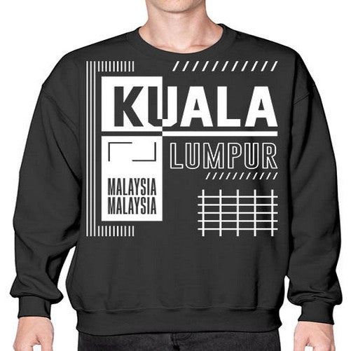 Kuala Lumpur 1089# - cities- Sweatshirt - Crew