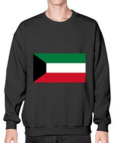 Kuwait 1094# - world flags- Sweatshirt - Crew