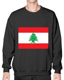 Lebanon 1122# - world flags- Sweatshirt - Crew