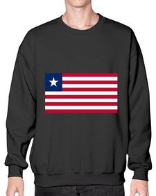 Liberia 1131# - world flags- Sweatshirt - Crew