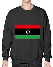 Libya 1132# - world flags- Sweatshirt - Crew