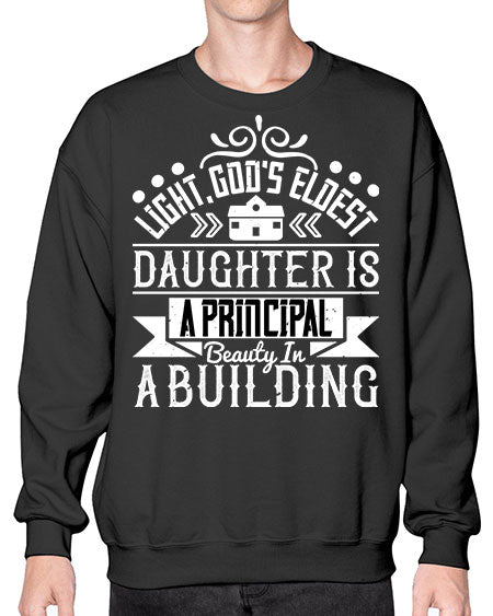 Light Gods eldest daughter is a principal beauty in a building Style 274# - architect- Sweatshirt - Crew