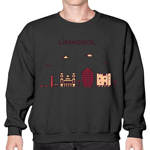 Limassol 1143# - cities- Sweatshirt - Crew