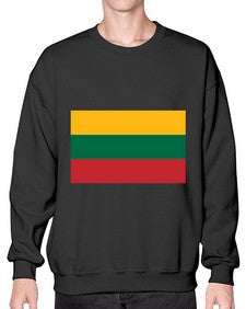 Lithuania 1149# - world flags- Sweatshirt - Crew