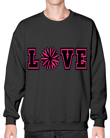 Love 694# - cheer- Sweatshirt - Crew