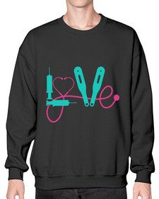 Love Style Style 1074# - nurse- Sweatshirt - Crew