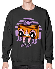Low beat low life 161# - cartoon general- Sweatshirt - Crew