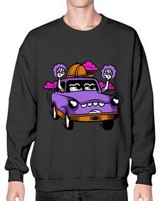Mad driver 162# - cartoon general- Sweatshirt - Crew
