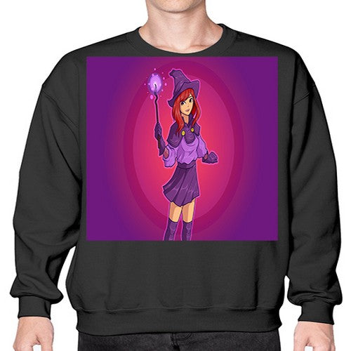 Magician school girl 181# - anime- Sweatshirt - Crew