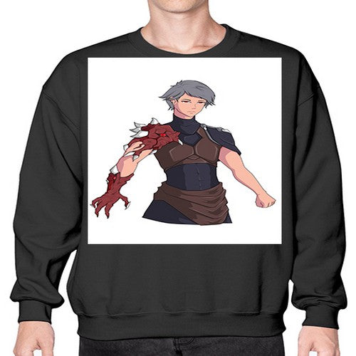 Man has parasite on hand 14# - anime- Sweatshirt - Crew