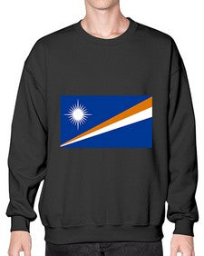 Marshall Islands 1242# - world flags- Sweatshirt - Crew