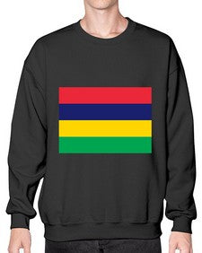 Mauritius 1261# - world flags- Sweatshirt - Crew