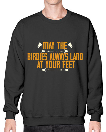 May the birdies always land at your feet 1963# - badminton- Sweatshirt - Crew