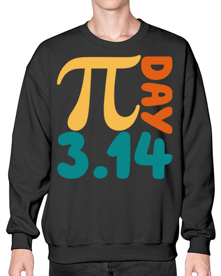 Metal Poster Pi Day Math 30# - pi- Sweatshirt - Crew