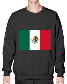 Mexico 1274# - world flags- Sweatshirt - Crew