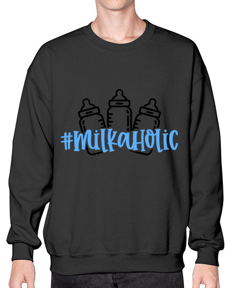 Milkaholic Style 401# - baby- Sweatshirt - Crew