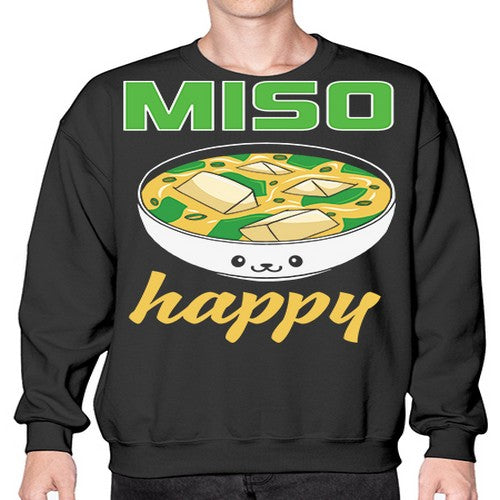 Miso Anime Japanese Food Lover 268# - anime- Sweatshirt - Crew