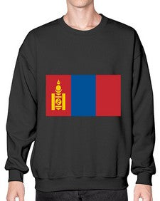 Mongolia 1336# - world flags- Sweatshirt - Crew