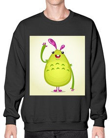Monster 183# - cartoon animals- Sweatshirt - Crew