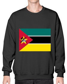 Mozambique 1379# - world flags- Sweatshirt - Crew