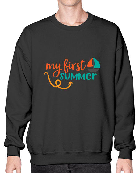 My first summer 89# - summer- Sweatshirt - Crew