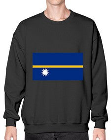 Nauru 1419# - world flags- Sweatshirt - Crew