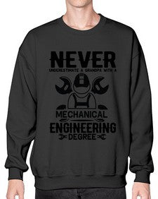 Never Style 1129# - engineer- Sweatshirt - Crew