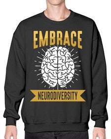 NewEmbraceNeurodiversity 199# - alzheimers- Sweatshirt - Crew