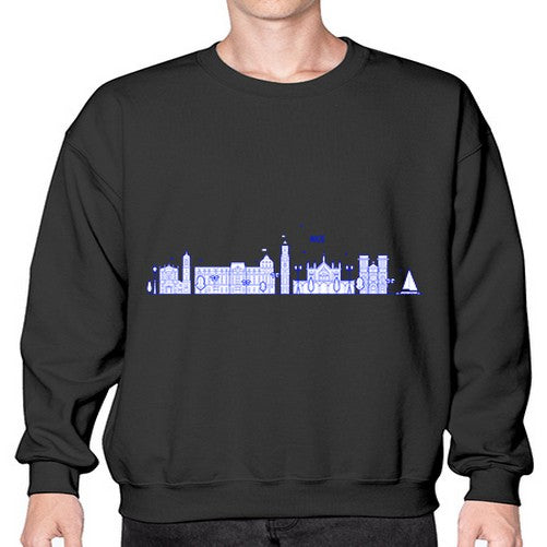 Nice 1488# - cities- Sweatshirt - Crew