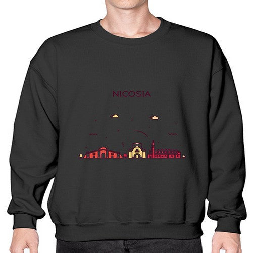 Nicosia 1491# - cities- Sweatshirt - Crew