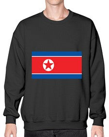 North Korea 1511# - world flags- Sweatshirt - Crew