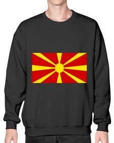 North Macedonia 1512# - world flags- Sweatshirt - Crew