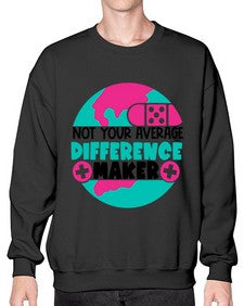 Not Your Averange Difference Maker Style Style 1139# - nurse- Sweatshirt - Crew