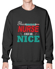 Nurse NiceTransperntPNG Style 1187# - nurse- Sweatshirt - Crew