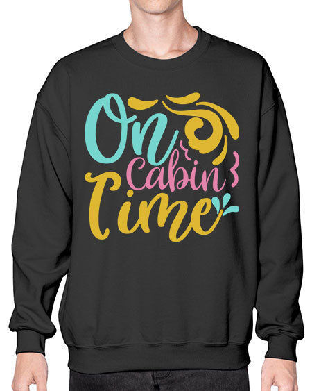 ON CABIN TIME Style 59# - summer- Sweatshirt - Crew