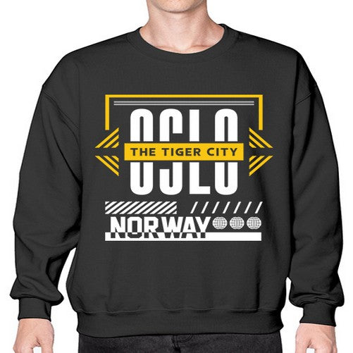 Oslo 1553# - cities- Sweatshirt - Crew