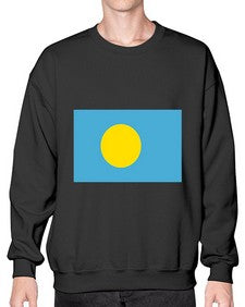 Palau 1567# - world flags- Sweatshirt - Crew
