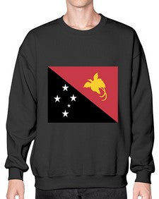 Papua New Guinea 1574# - world flags- Sweatshirt - Crew