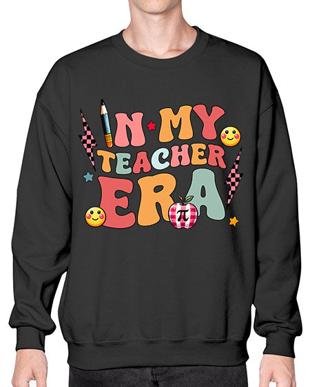 Personalized Teacher Era Sublimation 17# - pi- Sweatshirt - Crew
