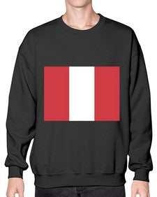 Peru 1599# - world flags- Sweatshirt - Crew