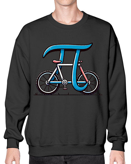 Pi Bicycle Sublimation Design 33# - pi- Sweatshirt - Crew