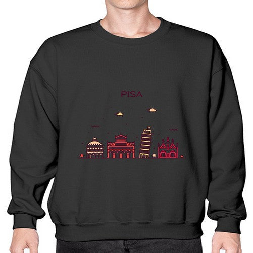 Pisa 1622# - cities- Sweatshirt - Crew
